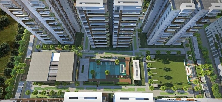 Exterior View, trendset-jayabheri-elevate 3 Bedroom 2845 Sq.Ft. Apartment In Madhapur Hyderabad 9070047