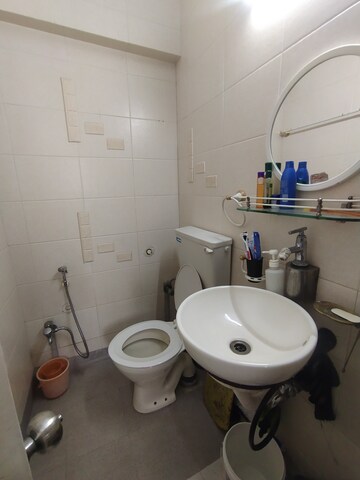 Bathroom in 2 BHK Apartment at Srishti Panch Srishti, Powai – for Rent