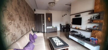 Living Room in 2 BHK Apartment at Satellite Tower, Goregaon East – for Rent
