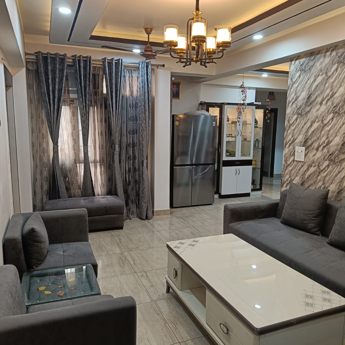 4 BHK + Pooja Room Apartment For Rent in Supertech Crown Town