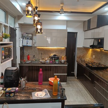 Kitchen in 4 BHK Apartment at Supertech Crown Town, Sector 74 – for Rent