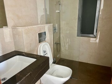 Bathroom in 2 BHK Apartment at Chandak Cornerstone, Worli – for Rent