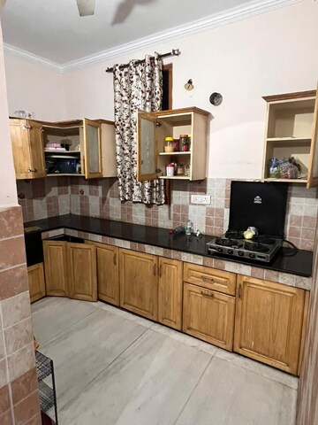 Kitchen in 3 BHK Builder Floor at Dhakoli – for Rent