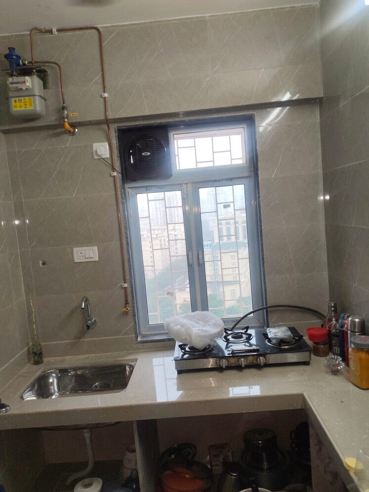 Kitchen, cosmos-classique 1 Bedroom 480 Sq.Ft. Apartment In Ghodbunder Road Thane 9070079