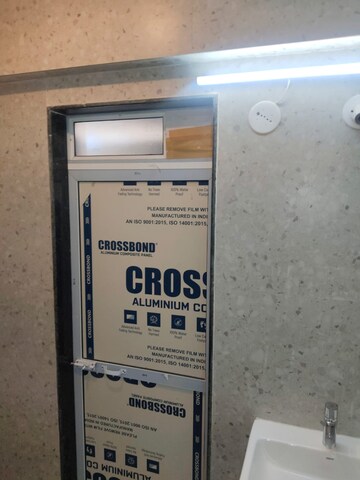 Washroom in 1 BHK Apartment at Cosmos Classique, Ghodbunder Road – for Sale