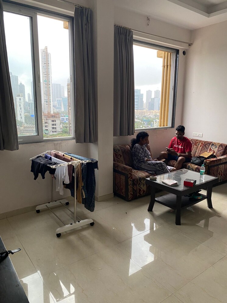 Living Room, chandak-cornerstone 2 Bedroom 504 Sq.Ft. Apartment In Worli Mumbai 9070078