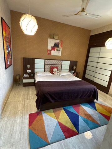 Master Bedroom in 3 BHK Apartment at Lodha Luxuria Priva, Majiwada – for Sale