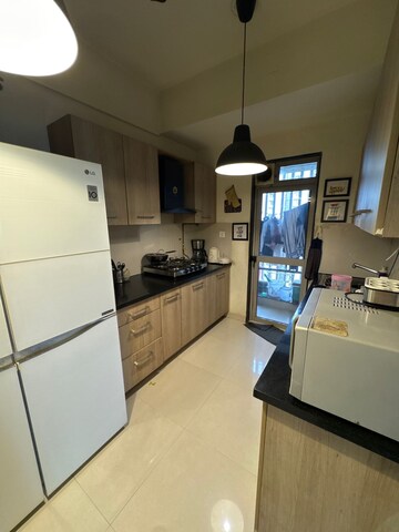 Kitchen in 3 BHK Apartment at Lodha Luxuria Priva, Majiwada – for Sale