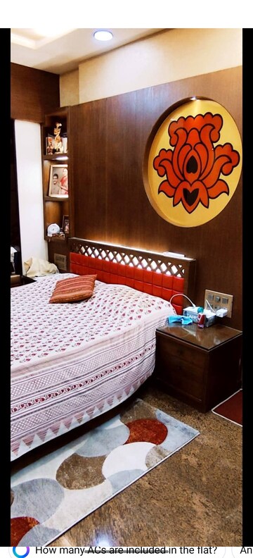 Bedroom in 2.5 BHK Apartment at Ashoka Tower Andheri, Versova – for Rent