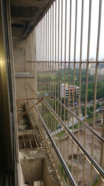 Balcony in 2 BHK Apartment at Clover Everest World Chs Ltd, Kolshet Road – for Rent