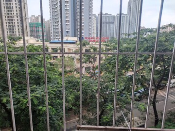 Balcony in 2 BHK Apartment at Clover Everest World Chs Ltd, Kolshet Road – for Rent