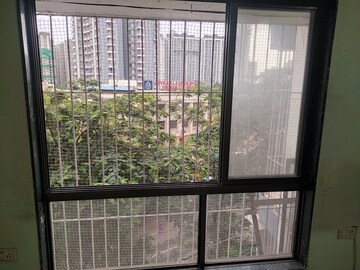 Balcony in 2 BHK Apartment at Clover Everest World Chs Ltd, Kolshet Road – for Rent