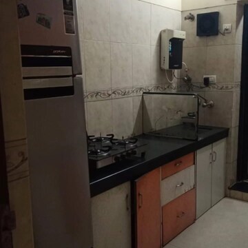 Kitchen in 1 BHK Apartment at Raheja Interface Heights, Mindspace – for Rent