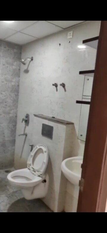 Bathroom in 3 BHK Apartment at Omaxe Royal Residency Faridabad, Sector 79 – for Rent
