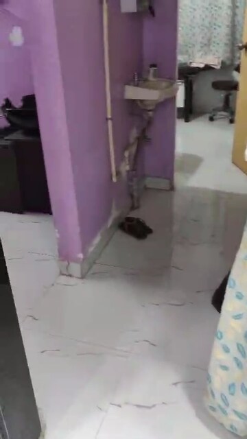 Master Bedroom in 1 BHK Apartment at Purushottam Park, Ghodbunder Road – for Rent