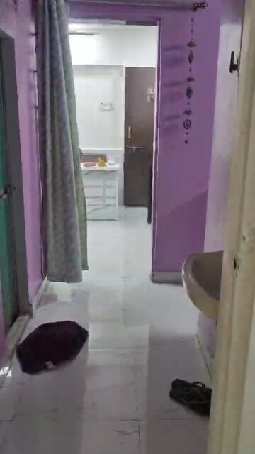 Bathroom in 1 BHK Apartment at Purushottam Park, Ghodbunder Road – for Rent