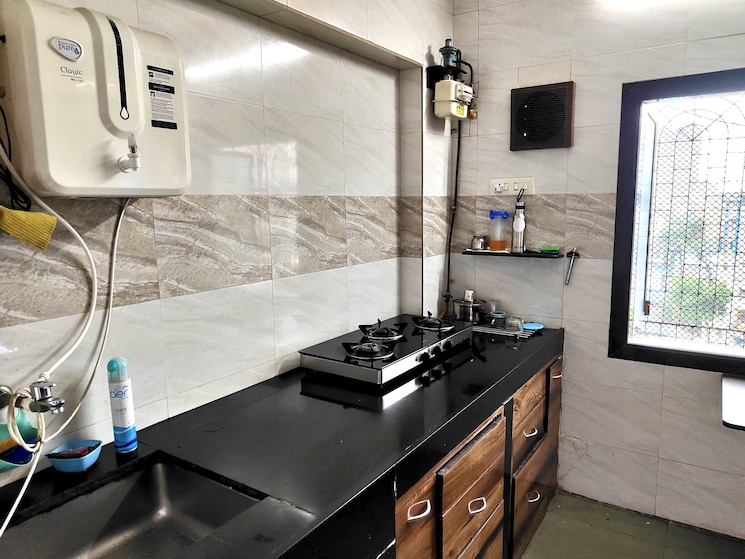 Kitchen, lokpuram-chs 1 Bedroom 425 Sq.Ft. Apartment In Vasant Vihar Thane 9070204