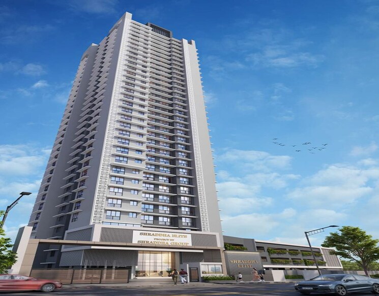 Exterior View, shraddha-elite 3 Bedroom 945 Sq.Ft. Apartment In Borivali West Mumbai 9070246