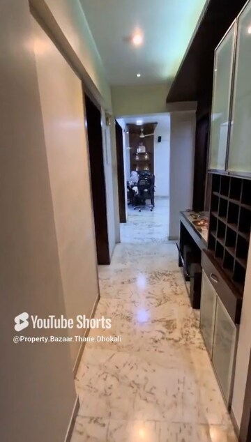 Staircase in 3 BHK Apartment at Soham Garden, Manpada – for Rent
