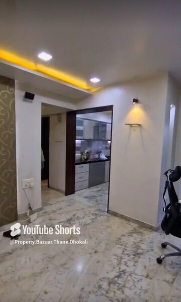 Building Lobby in 3 BHK Apartment at Soham Garden, Manpada – for Rent
