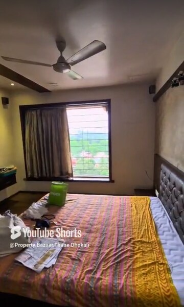 Bedroom in 3 BHK Apartment at Soham Garden, Manpada – for Rent