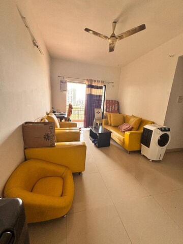 Living Room in 1 BHK Apartment at Kumar Periwinkle, Kharadi – for Rent