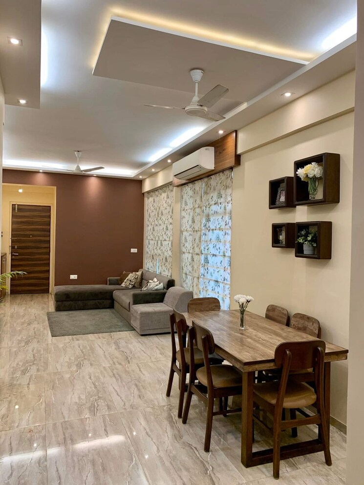 Living Room, nahar-amrit-shakti-yvonne 2 Bedroom 1465 Sq.Ft. Apartment In Chandivali Mumbai 9070344