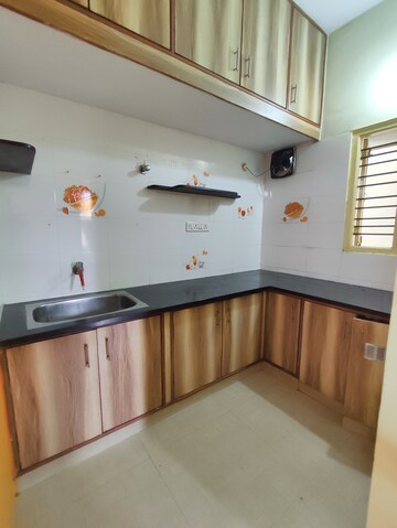 Kitchen in 1 BHK Builder Floor at Btm Layout Stage 2 – for Rent