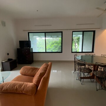 Living Room in 3 BHK Apartment at Allamanda Apartment, Nagar Road – for Rent