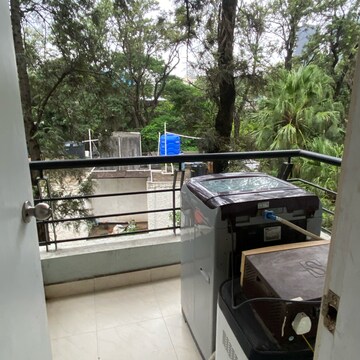 Balcony in 3 BHK Apartment at Allamanda Apartment, Nagar Road – for Rent