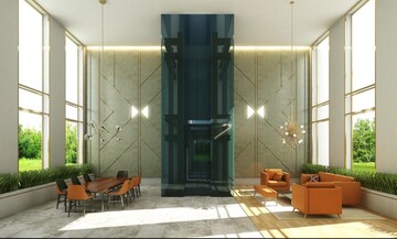 Living Room in 1 BHK Apartment at Hubtown Celeste, Worli – for Sale