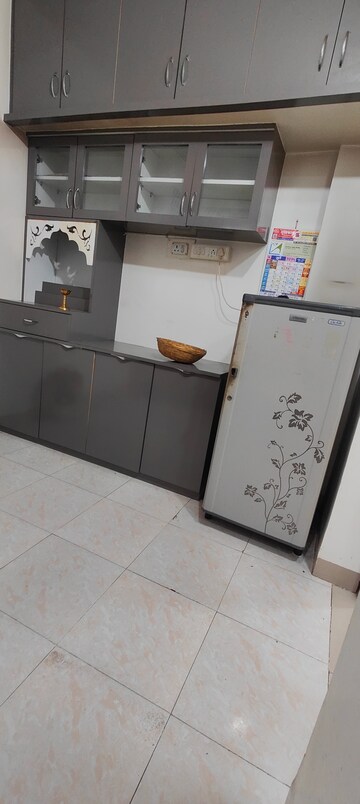 Kitchen in 2 BHK Apartment at J P Heights Apartment, Yashwant Nagar – for Rent