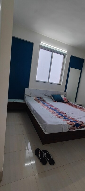 Bedroom in 2 BHK Apartment at J P Heights Apartment, Yashwant Nagar – for Rent