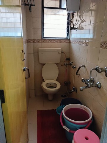 Bathroom in 1 BHK Apartment at Adarsh Nagar Society, Worli – for Rent