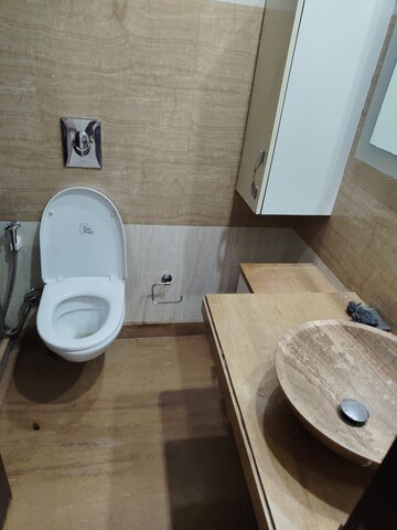 Bathroom in 3 BHK Builder Floor at Uday Park – for Rent