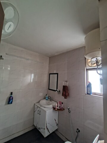 Bathroom in 1 RK Builder Floor at Malviya Nagar – for Rent