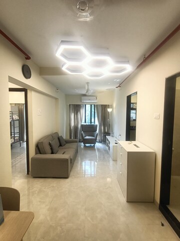 Living Room in 2 BHK Apartment at Sumer Prime, Lower Parel – for Sale