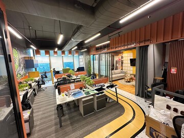 Team Area in  Office Space at The Iconic Corenthum, Sector 62 – for Rent