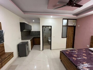 Kitchen in 1 RK Builder Floor at Nathupur – for Rent