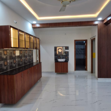 Living Room in 3 BHK Builder Floor at Kondapur – for Rent