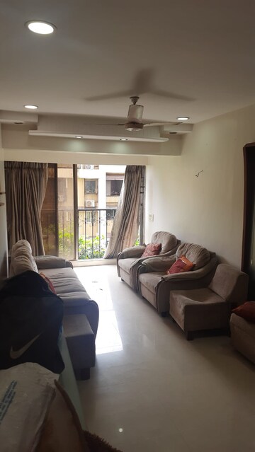 Living Room in 3 BHK Apartment at Monisha Tower, Andheri West – for Rent