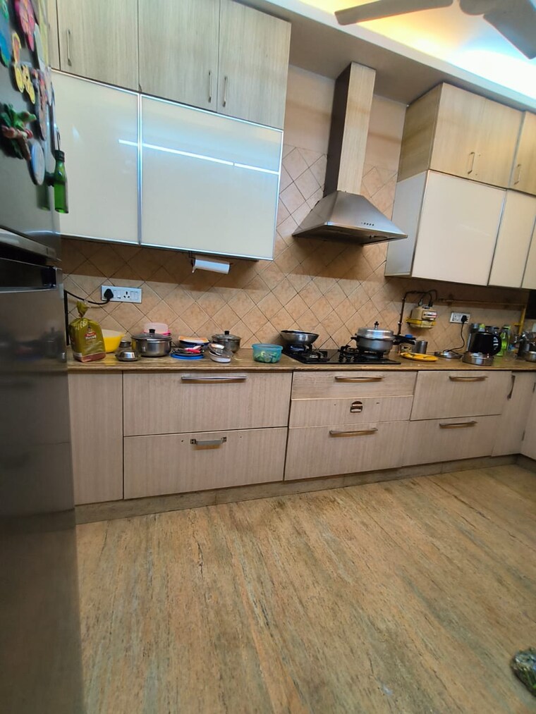 Kitchen, lajpat nagar 4 3.5 Bedroom 1800 Sq.Ft. Builder Floor In Lajpat Nagar 4 Delhi 9070512