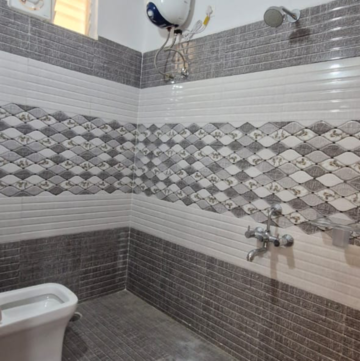 Bathroom in 2 BHK Builder Floor at Gachibowli – for Rent