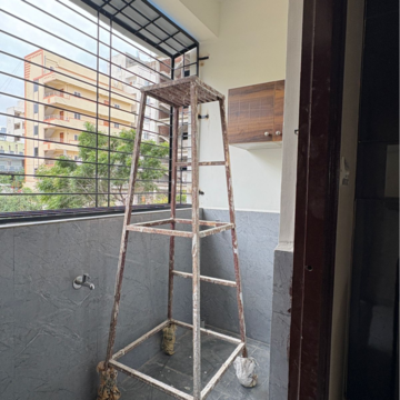 Balcony in 2 BHK Builder Floor at Gachibowli – for Rent