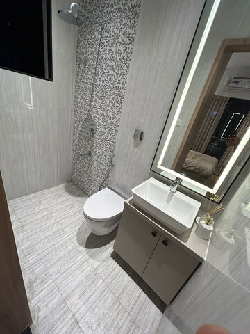 Bathroom in 1 BHK Apartment at The Baya Sunrise, Dadar East – for Sale