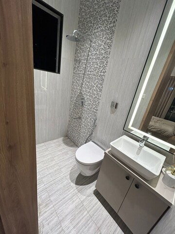 Bathroom in 1 BHK Apartment at The Baya Sunrise, Dadar East – for Sale