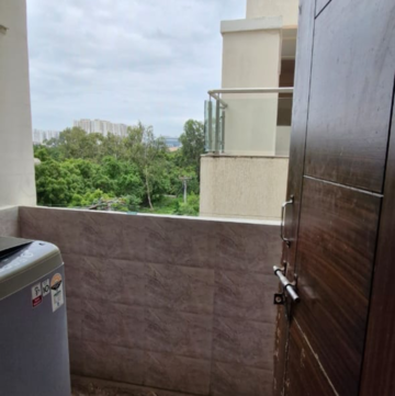 Balcony in 3 BHK Builder Floor at Kondapur – for Rent