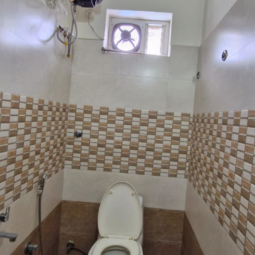 Bathroom in 3 BHK Builder Floor at Kondapur – for Rent