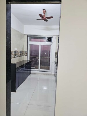 Kitchen in 3 BHK Apartment at Galaxy Greenwoods, Kharghar – for Sale