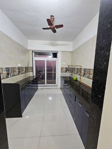 Kitchen in 3 BHK Apartment at Galaxy Greenwoods, Kharghar – for Sale